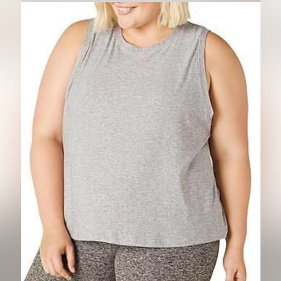 Beyond Yoga Featherweight Rebalance Tank in Silver Mist NWT Size 2X - Picture 1 of 5